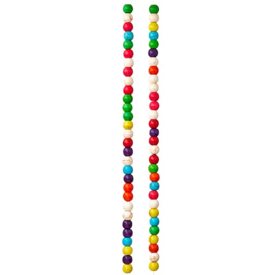 Reconstituted Stone Round Beads, 6mm by Bead Landing™